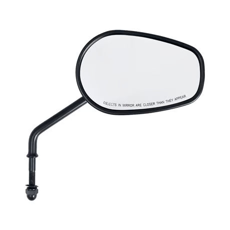 Riptide tapered mirror set, long stem. Black Item No: 980823