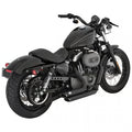 Vance & Hines, 2-1/2" shortshots staggered exh. black Item No: 981605