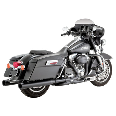 Vance & Hines Power Dual crossover-forrør, mat sort