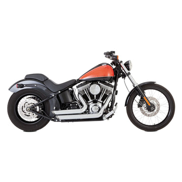 Vance & Hines Shortshots Staggered udstødning, krom