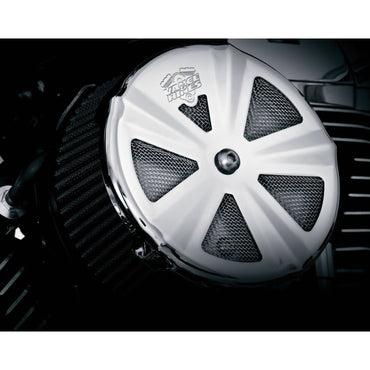 Vance & Hines VO2 Skull-luftfilterdæksel – krom