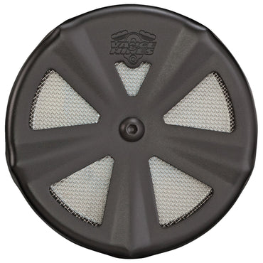 Vance & Hines VO2 Skull luftfilterdæksel Crown, sort