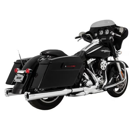 Vance & Hines, 4" Eliminator 400 slip-on mufflers. chrome Item No: 982430