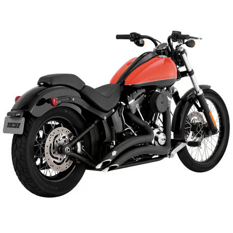Vance & Hines, 2-1/2" big radius 2-2 exhaust. black Item No: 982435