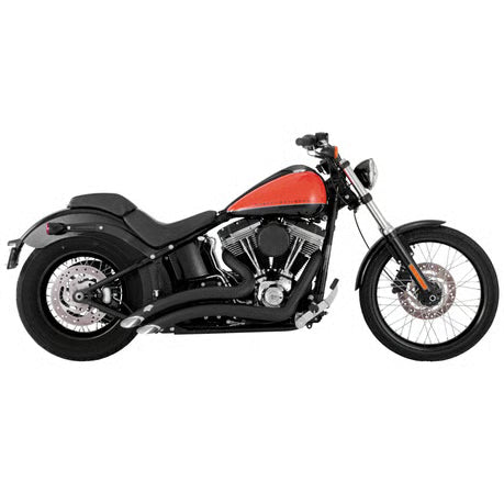 Vance & Hines, 2-1/2" big radius 2-2 exhaust. black Item No: 982435