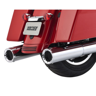 Vance & Hines Hi-Output slip-on lyddæmpere, krom