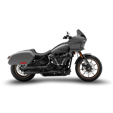 Zard 2-2 slip-on lyddæmpersæt til M8 Softail, mat sort