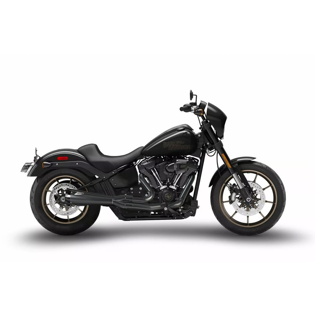Zard, M8 Softail 2-1 Full kit exhaust system. Black Item No: 982525