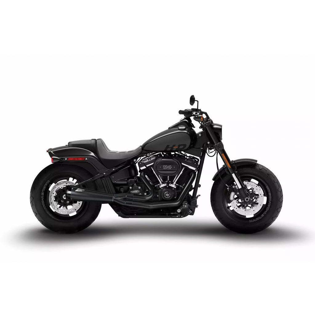 Zard, M8 Softail 2-1 Full kit exhaust system. Black Item No: 982525