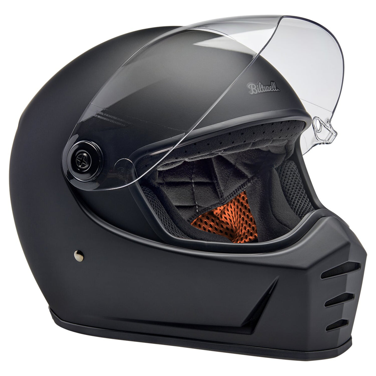 Biltwell Lane Splitter hjelm, mat sort