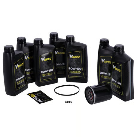 MCS, 'Big Oil' service kit. Full synthetic. Black filter Item No: 985837