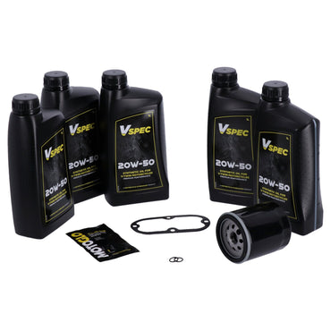 MCS Big Oil servicesæt 20W50 – sort oliefilter
