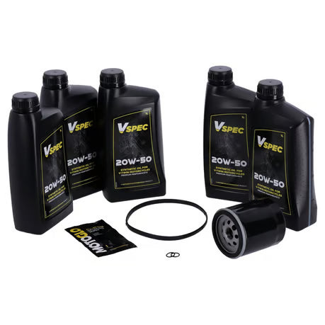MCS, 'Big Oil' service kit. Full synthetic. Black filter Item No: 985854