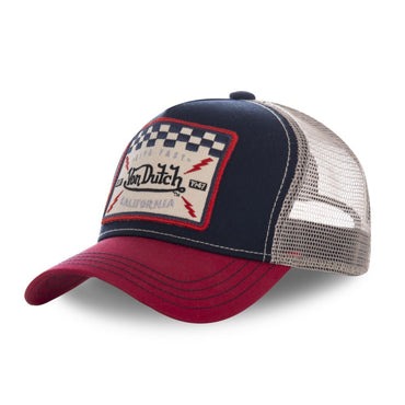 Von Dutch Square-cap – marineblå/rød