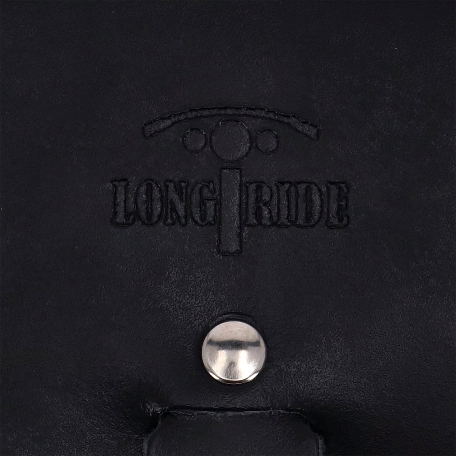 Longride, swingarm bag. Smooth, black leather Item No: 986383
