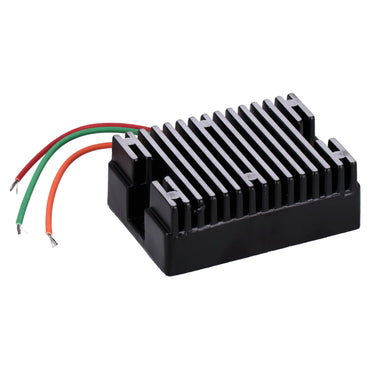 MCS spændingsregulator/ensretter, 12 V, sort