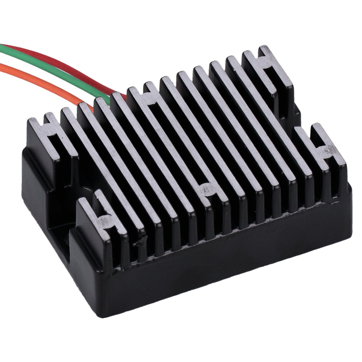 MCS spændingsregulator/ensretter, 12 V, sort