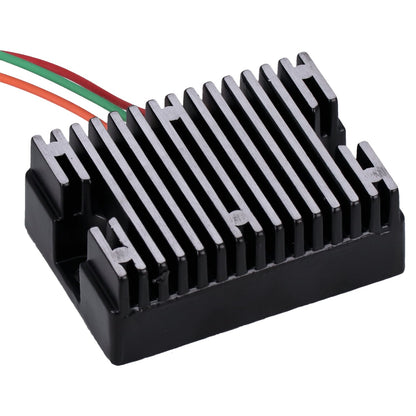 MCS spændingsregulator/ensretter, 12 V, sort