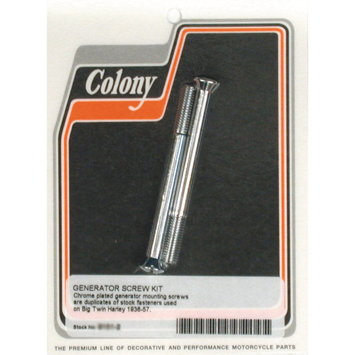 Colony generatorsæt i OEM-stil, krom