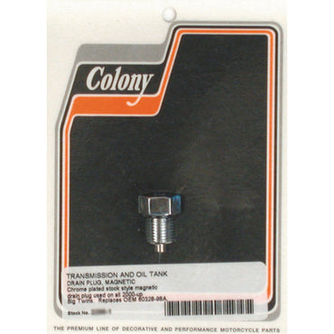 Colony magnetisk olieaftapningsprop, forkromet