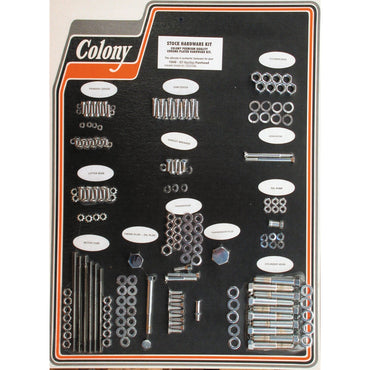 Colony motorskruesæt i krom, OEM-stil