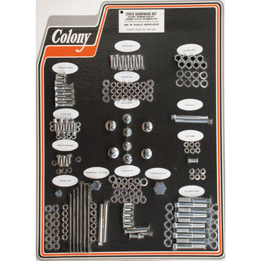 Colony motorskruesæt – krom, OEM-stil
