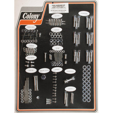 Colony motorskruesæt i krom – OEM-stil