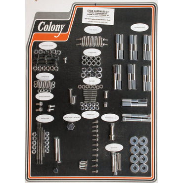 Colony motorskruesæt – krom, OEM-stil