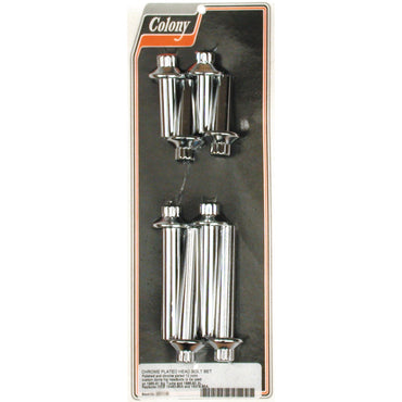Colony boltkit til cylinderhoved, krom