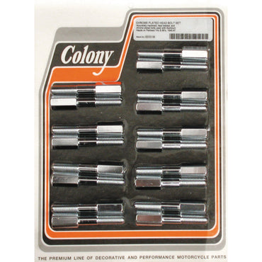 Colony topboltsæt – krom, OEM-stil