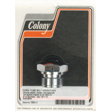 Colony forkappebolt 35 mm, krom