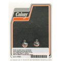 Colony, fork slider drain screws. Chrome Button head Item No: 989729