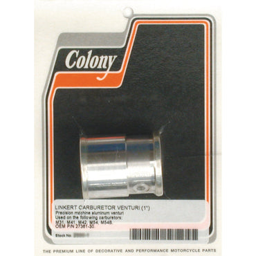 Colony 1" venturi til 1-1/4" Linkert-forgasser