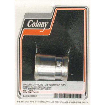 Colony venturi 1-1/8" til 1-1/2" Linkert-karburator