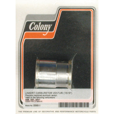Colony venturi 15/16″ til Linkert-karburator