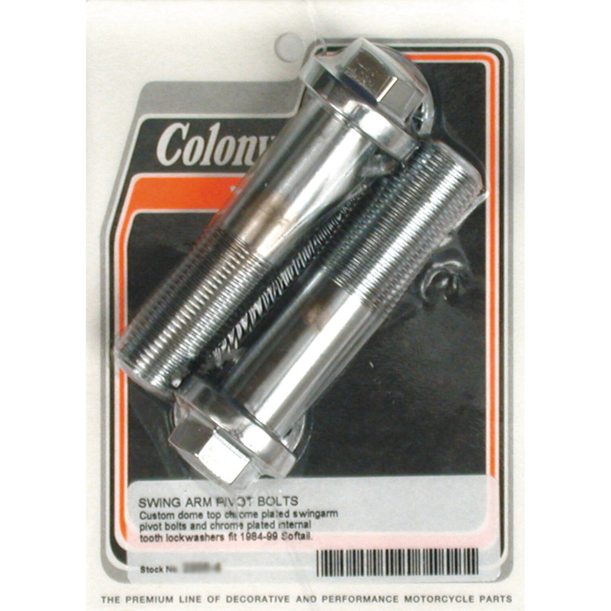 Colony boltkit til Softail-svingarm, krom