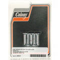 Colony, front brake rotor bolt kit. Chrome allen Item No: 989933