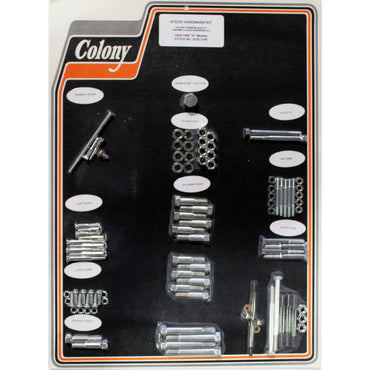 Colony motorskruer, krom, OEM-stil