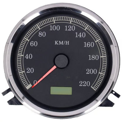 FL Elektronisk Speedometer '95-03 Face' – Sort Urskive (0-220 km/t)