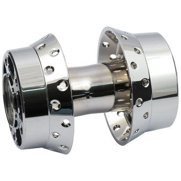 Baghjulsnav, krom – uden ABS, 25 mm aksel