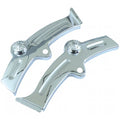 Softail swingarm covers slotted. Chrome Item No: 991364