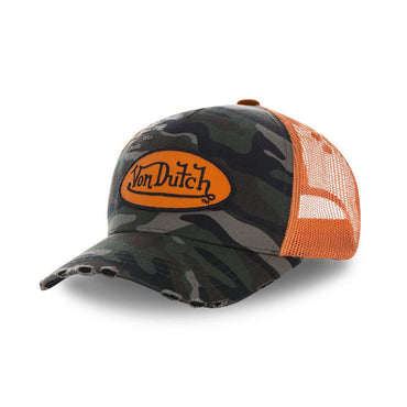 Von Dutch Heritage cap med camouflageprint