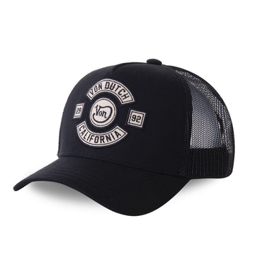 Von Dutch Heritage-cap California sort/hvid