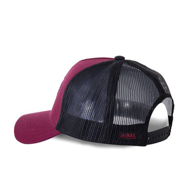 Von Dutch Heritage-cap – bordeaux/sort