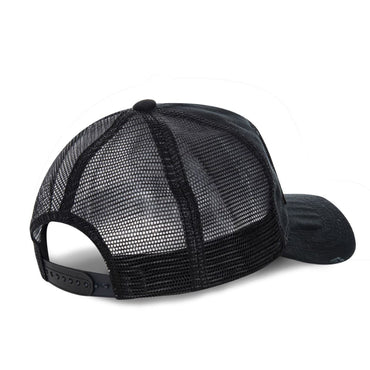Von Dutch Heritage cap med firkantet Racer-patch – sort