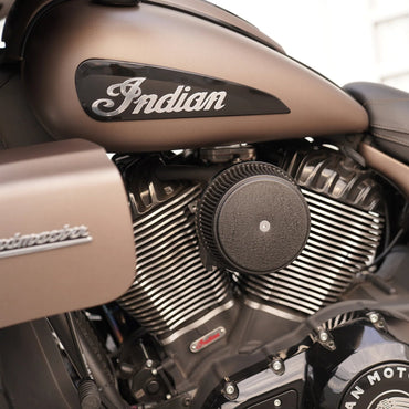 Arlen Ness Stage 1 luftfilter til Indian – sort