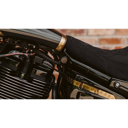 Killer Custom dækselsæt til øverste støddæmperbolte, Softail