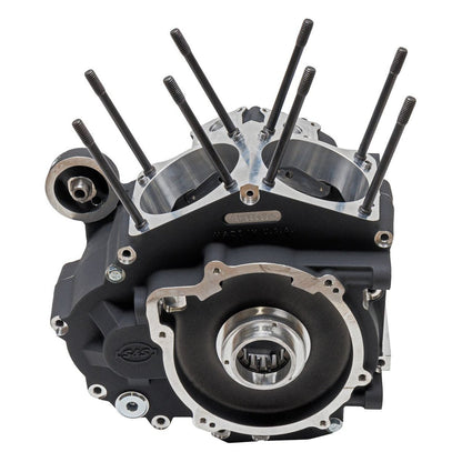 S&S M8 Touring MK-Series krumtaphus, sort