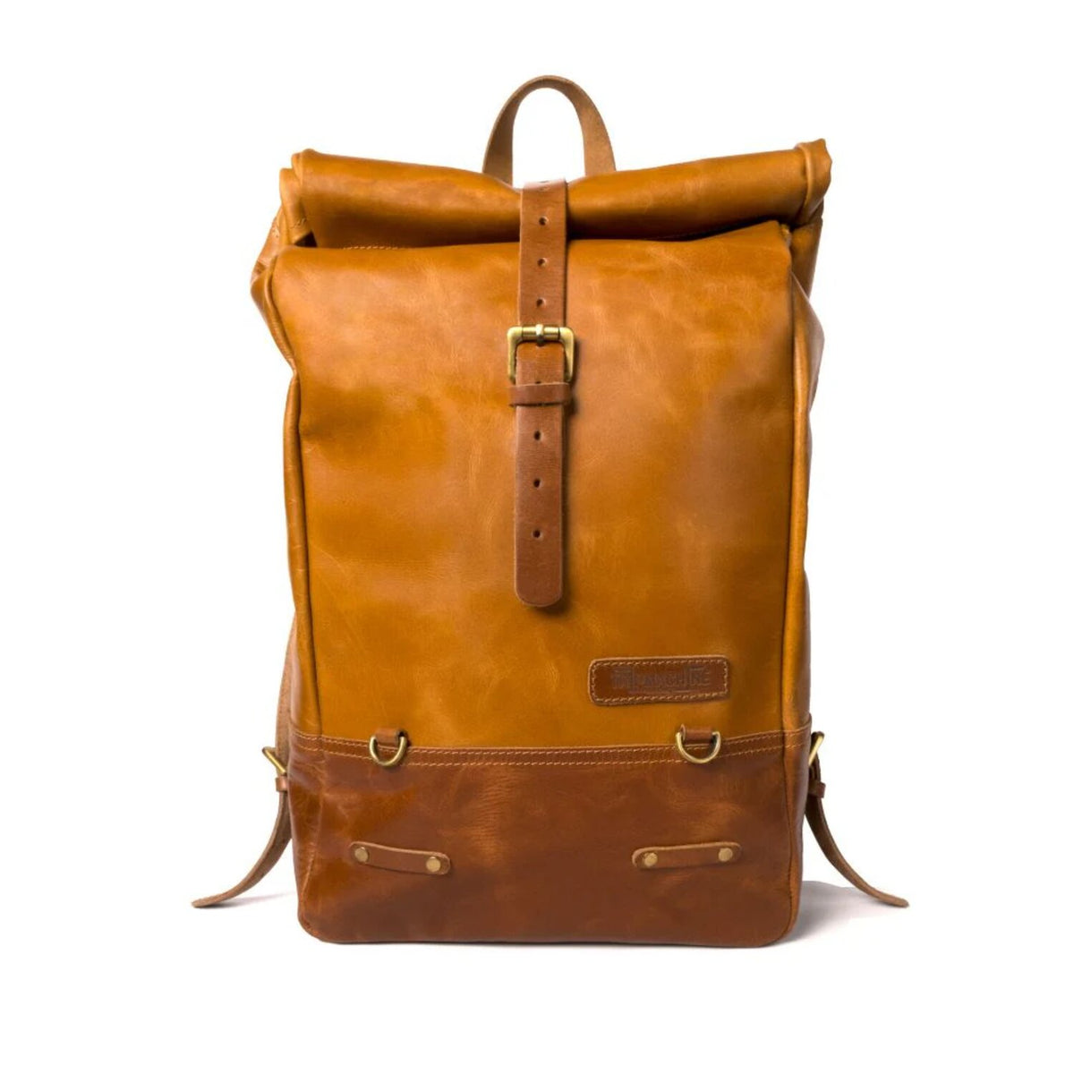 Trip Machine Backpack-sidetaskerygsæk – vintage tan