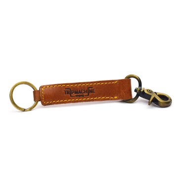 Trip Machine Classic nøglering – Vintage Tan